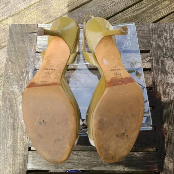 Jimmy Choo Slingback Peep Toe - Picture 6 of 11